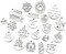 40pcs Inspiration Words Charms Craft Supplies Beads Charms Pendants for Jewelry Making Crafting Findings Accessory for DIY Necklace Bracelet (M331)